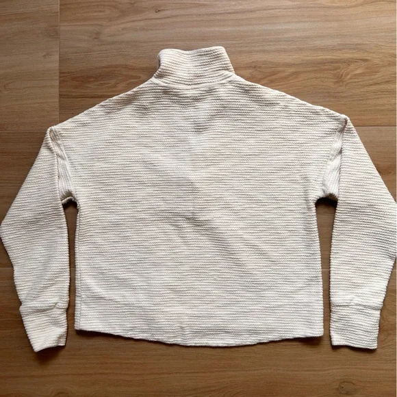 Sweaty Betty Rest Up Bouclé Half Zip Pullover - Picture 5 of 7